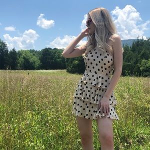 FINAL SALE Do+Be Polka Dot Mini Dress